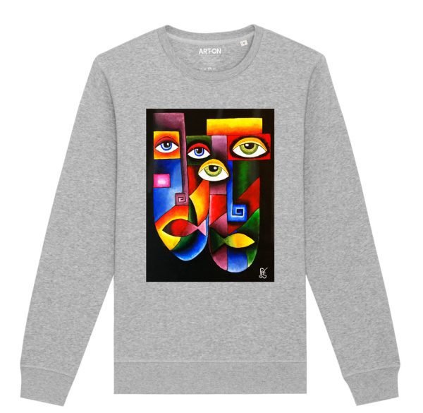 "TYLA" Organinės medvilnės unisex džemperis